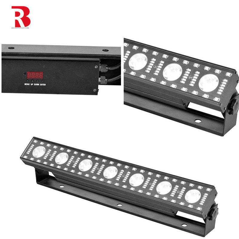 Kleurmenging 7*3W Warm Wit RGB 3in1 Was LED Stage City Light