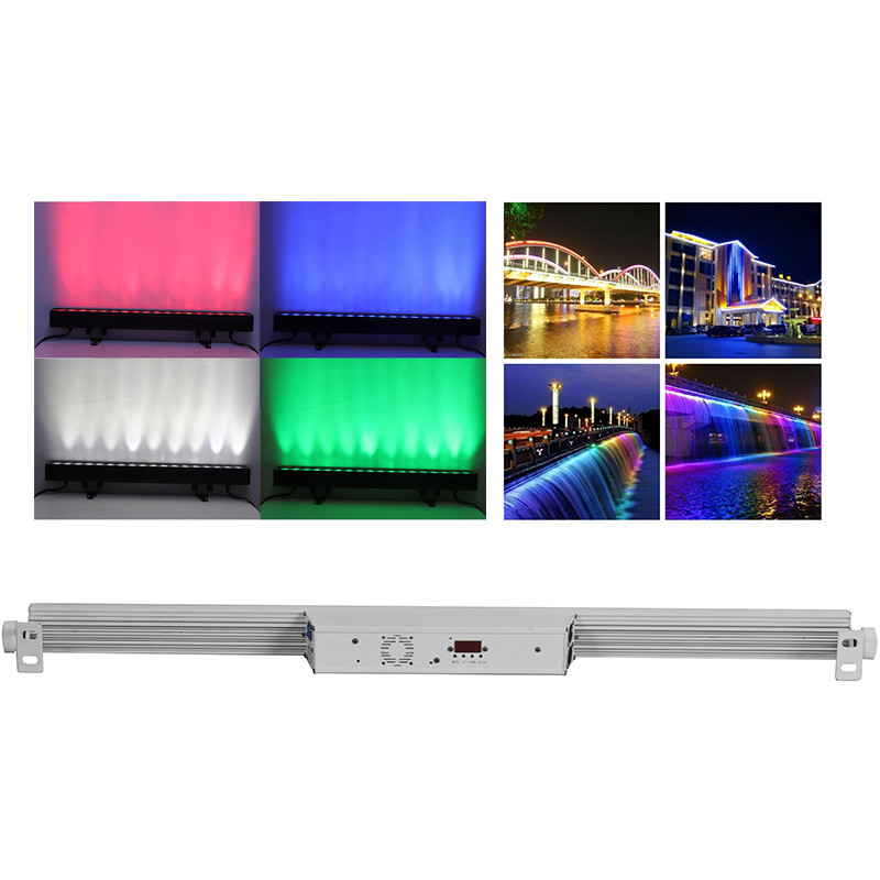 Waterdicht 18*4W 4in1 LED-balk bewegende kop IP65 RGBW kleurmenging