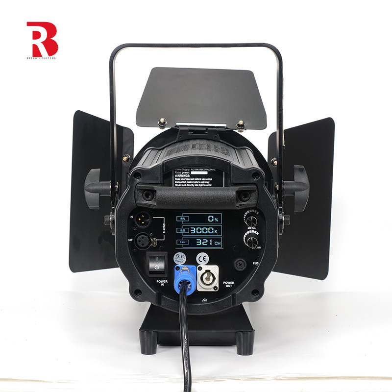 600w Bi Color LED Fresnel Spot Light 3000K-6000K Voor Dj Club