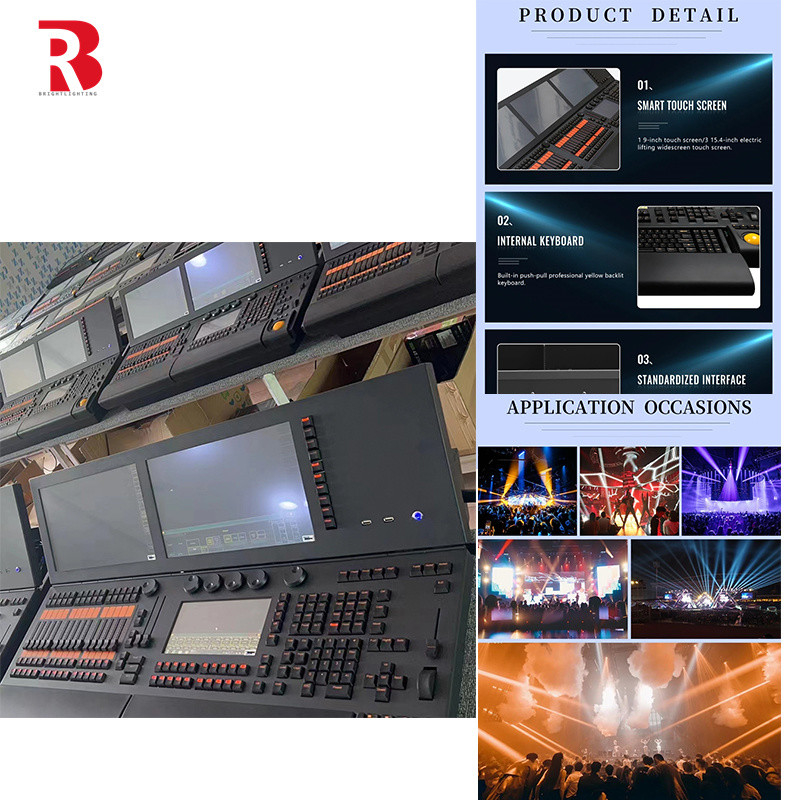 Intuïtieve gebruikersinterface 2-scherm MA Stage Controller System Lichtapparatuur