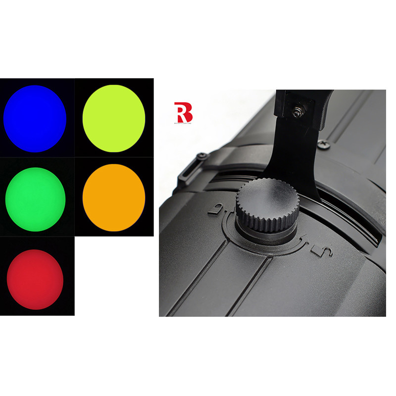 Professionele stageverlichting 300W 5in1 Profiel Spot LED 2700 tot 12000K