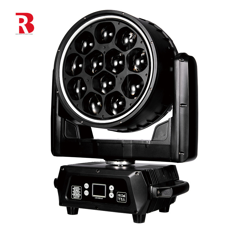 550W Indoor 12 40W 4-In-1 LED Lamp Perlen zoom wassen Bewegende Hoofd Stage Light