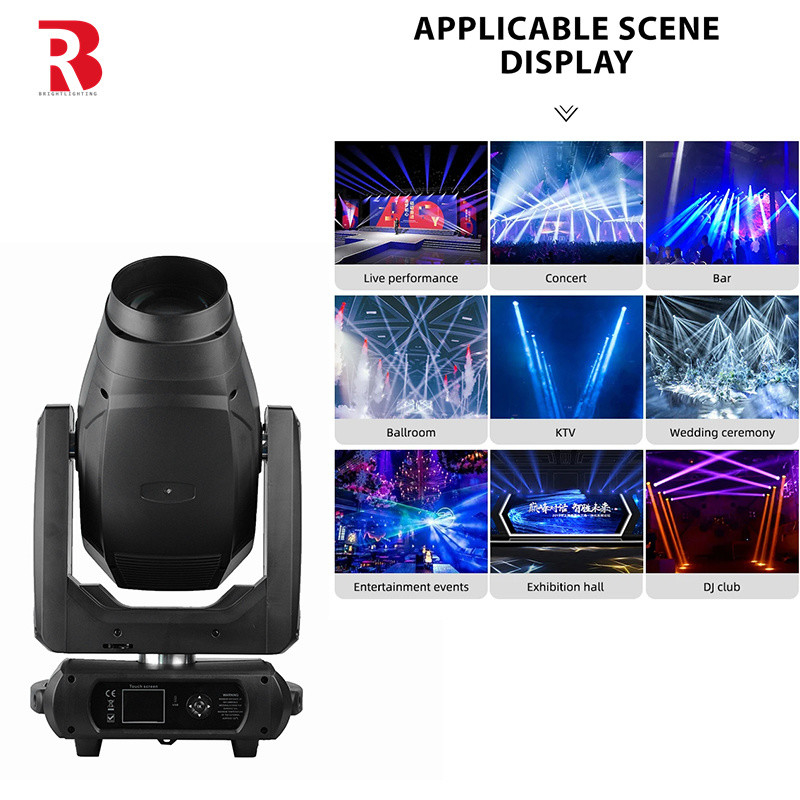 400 W hoog helder wit LED-straalprojector Bühnenverlichting voor evenementen