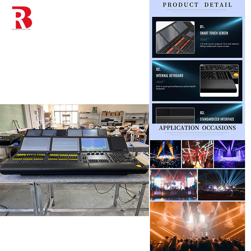 Linux besturingssysteem MA Full Size Stage DMX Controller System voor dj lights