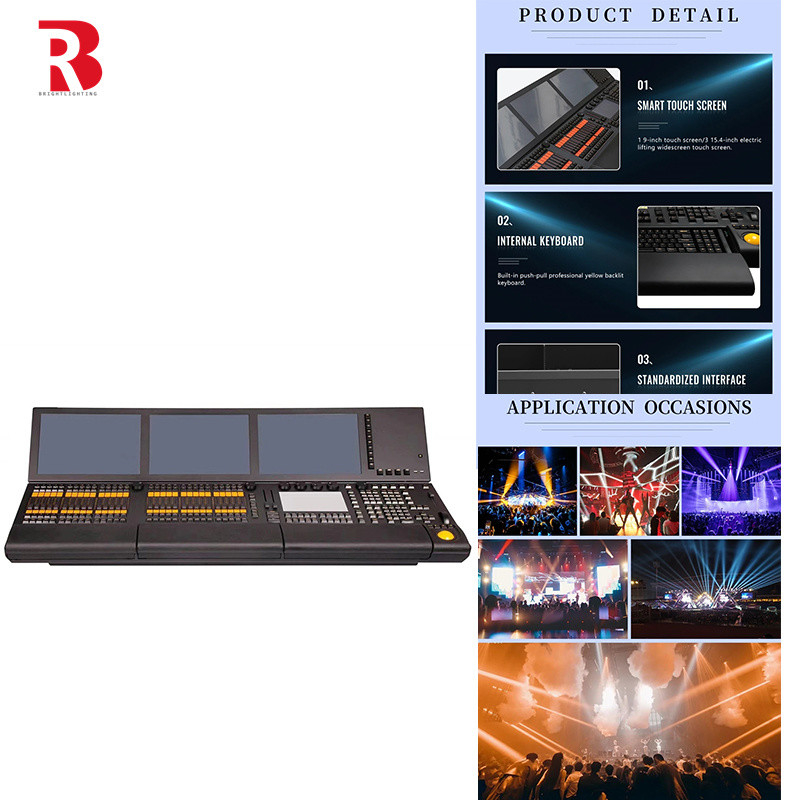 Linux besturingssysteem MA Full Size Stage DMX Controller System voor dj lights
