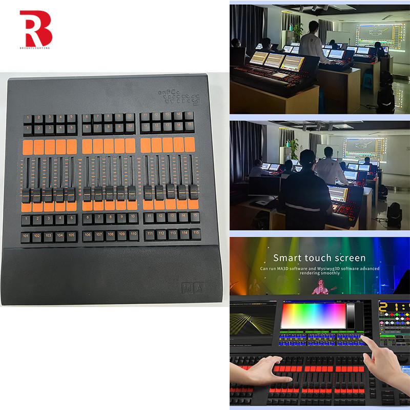 Professionele DMX-verlichtingscontrolesysteem MA Fader Wing voor evenement