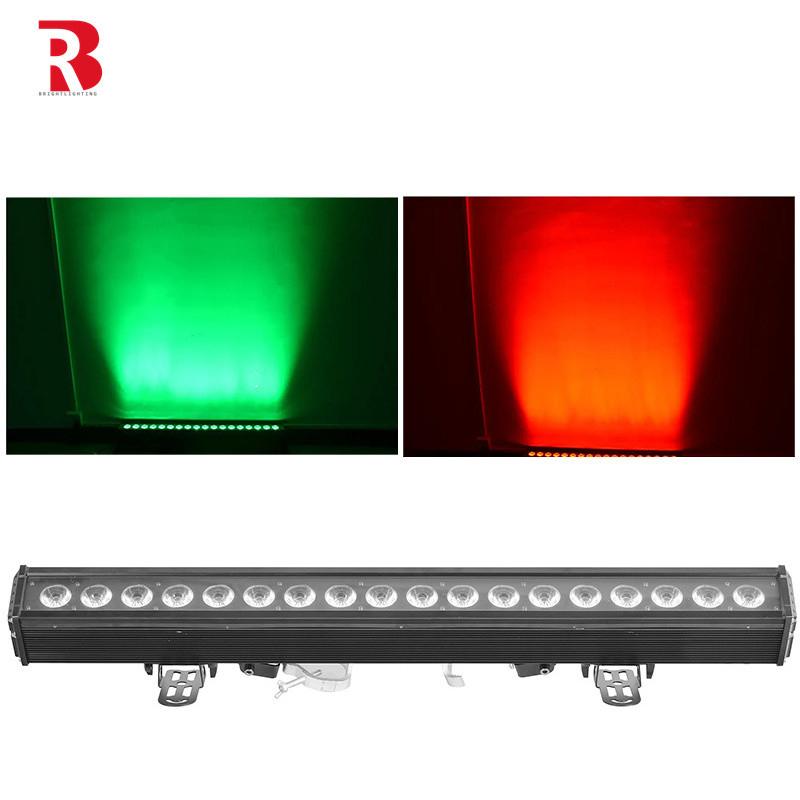 Waterdicht 18 * 12W professionele pixel bar LED wassen podium licht voor bruiloft