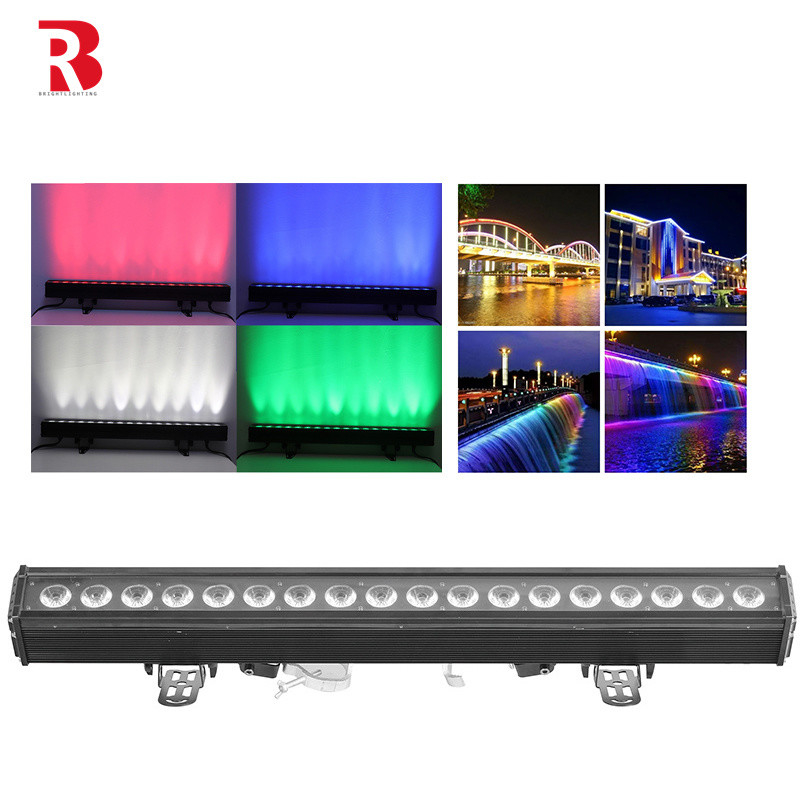 Buiten 18×12W RGBWA 5in1 LED Stage City waterdicht puntcontrole waslicht