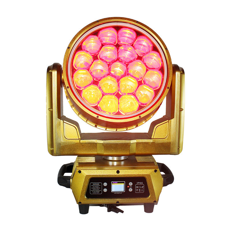 Buiten LED DMX512 bewegende kop 19pcs 40W 4in1 Beeye Beam Stage ZOOM licht