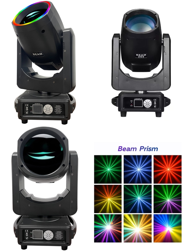 LED DMX512 295W Spot Beam Moving Head Stage Equipment Licht voor bruiloft