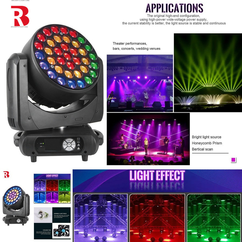 Creëer een dynamische sfeer met RGBW 4in1 LED bewegende koplamp voor zakelijke evenementen