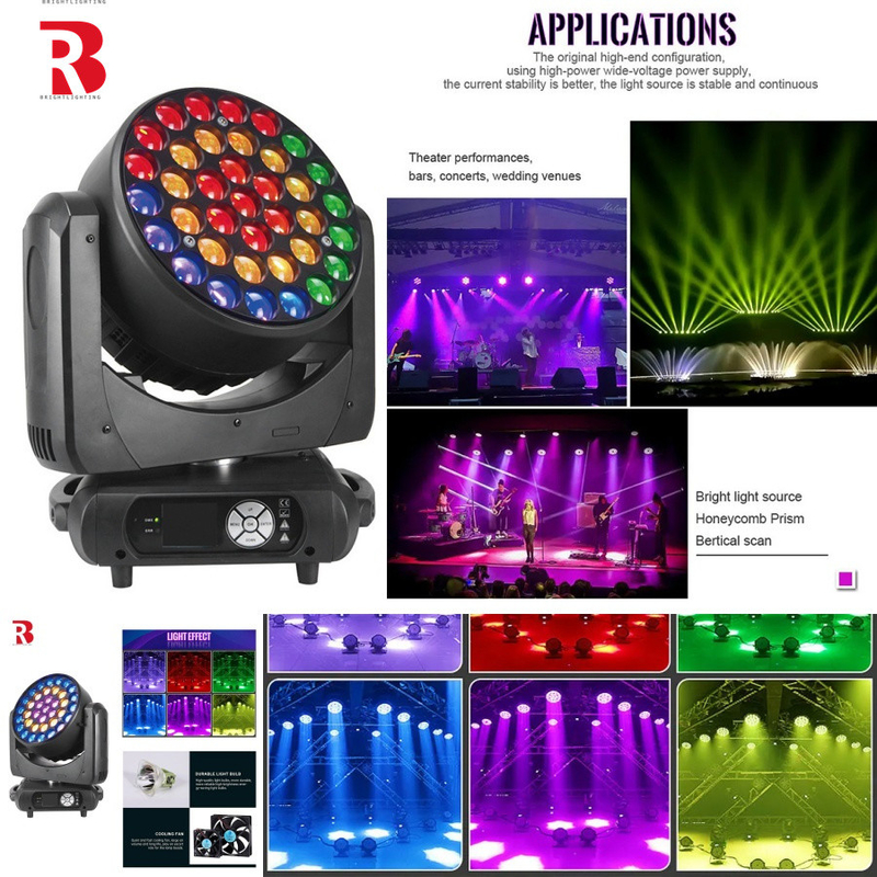 Creëer een dynamische sfeer met RGBW 4in1 LED bewegende koplamp voor zakelijke evenementen