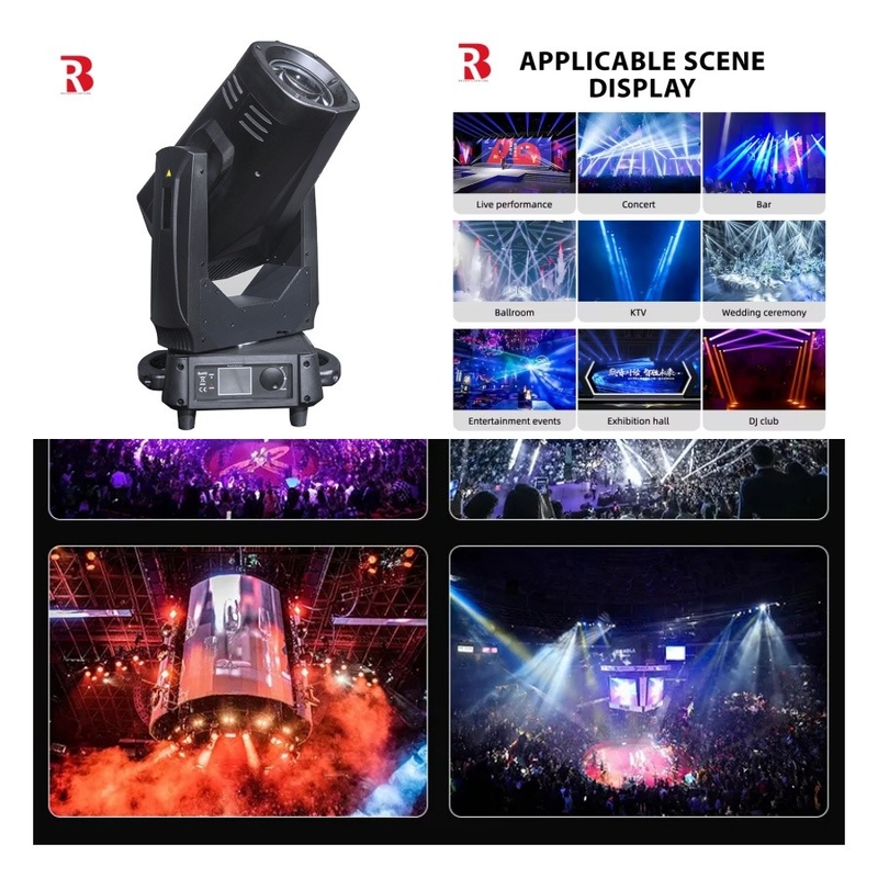 Verbeterde controle en flexibiliteit BSW 400w Framing Moving Head Light voor podiumverlichting