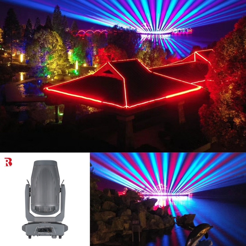 Buiten waterdicht 260W Output Moving Head Light Beam Laser Stage voor theaters