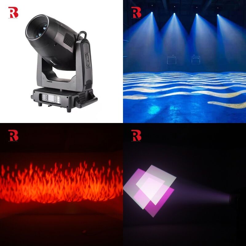 Bewegend hoofdlicht 700W LED-raam voor evenementen en bruiloften