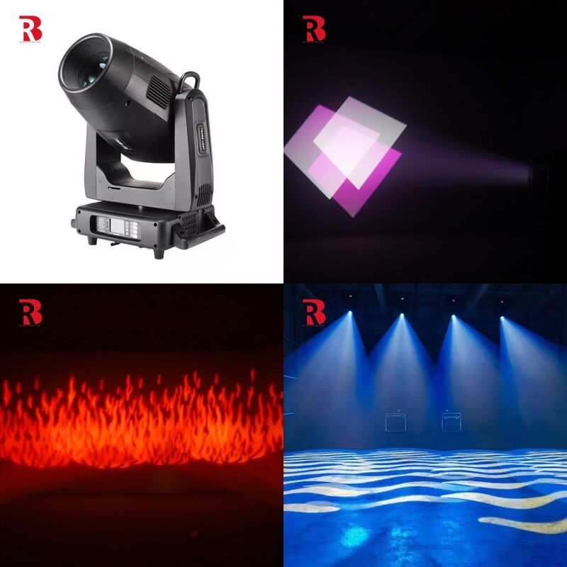 Bewegend hoofdlicht 700W LED-raam voor evenementen en bruiloften