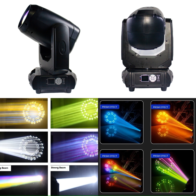 Professionele 260W Stage Beam Moving Head DJ Light DMX512 Voor trouwclub
