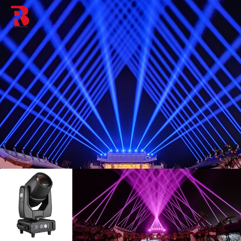Bewegende koplamp met CTO CMY-effect Waterdicht Spot Wash Zoom Mini 380W Beam