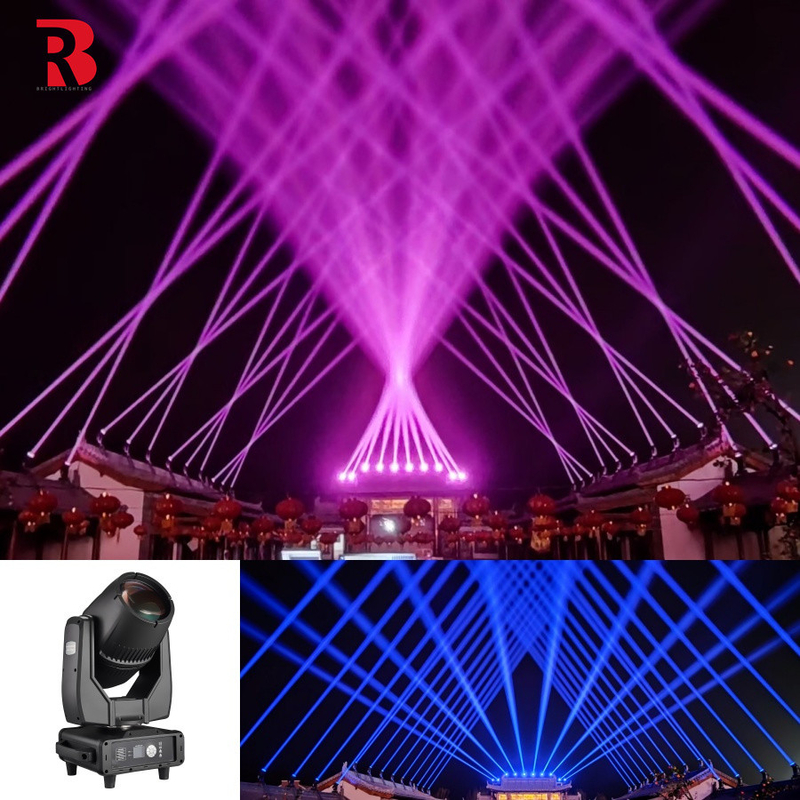 Bewegende koplamp met CTO CMY-effect Waterdicht Spot Wash Zoom Mini 380W Beam