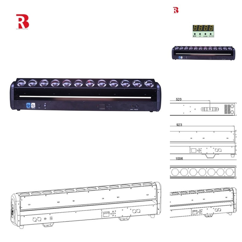 Disco Led Stage Lighting Rgb Dj Nightclub Dansend Bewegende Hoofd Licht Voor Stage