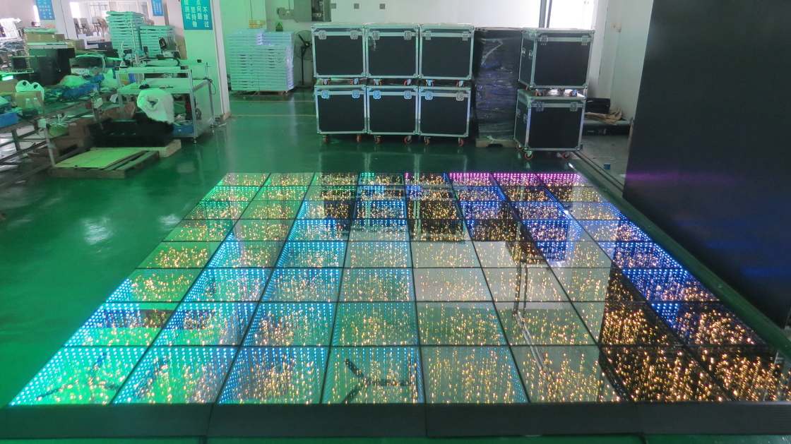 Aluminium legering LED podium dansvloer met LCD-display