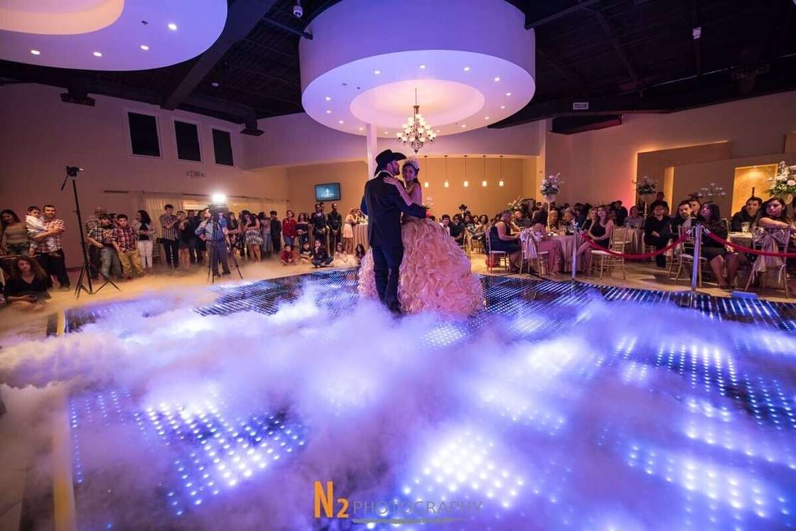 DJ 15W RGB LED Stage Dansvloer Fabriek Voor Bruiloften En Evenementen