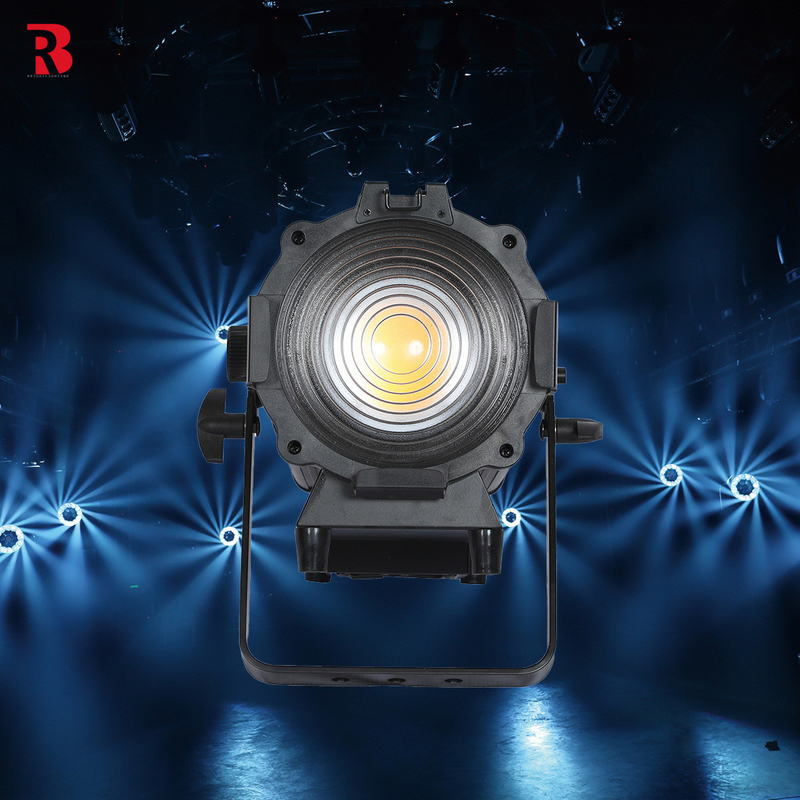 LED Strobe Light Fresnel Spot 1/3CH Single Color Gobo Auto Running voor feest