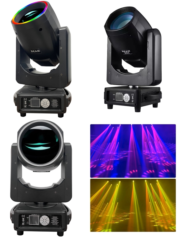Professionele DMX 295w lichtstraal met pan 540°