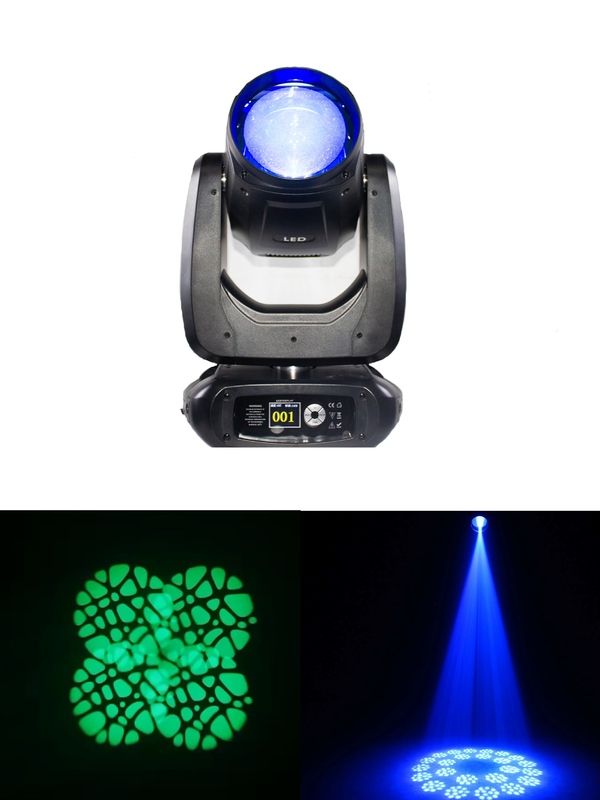 LED 200w trillend hoofd draaiend prisma punt 200w LED balk punt bewegende koplamp