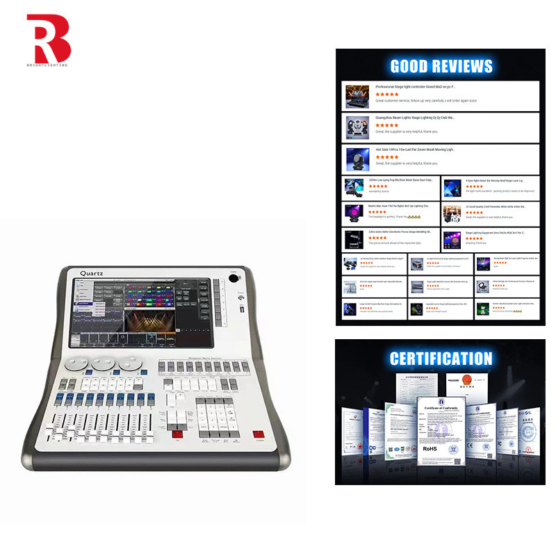 Groothandel Stage Equipment Programmable Lighting Console Quartz Dmx Controller