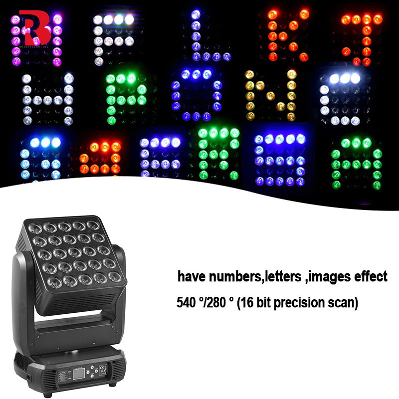 Hoogwaardige 25x10w bewegende hoofdwas DMX DJ licht voor disco feestclub show podium verlichting
