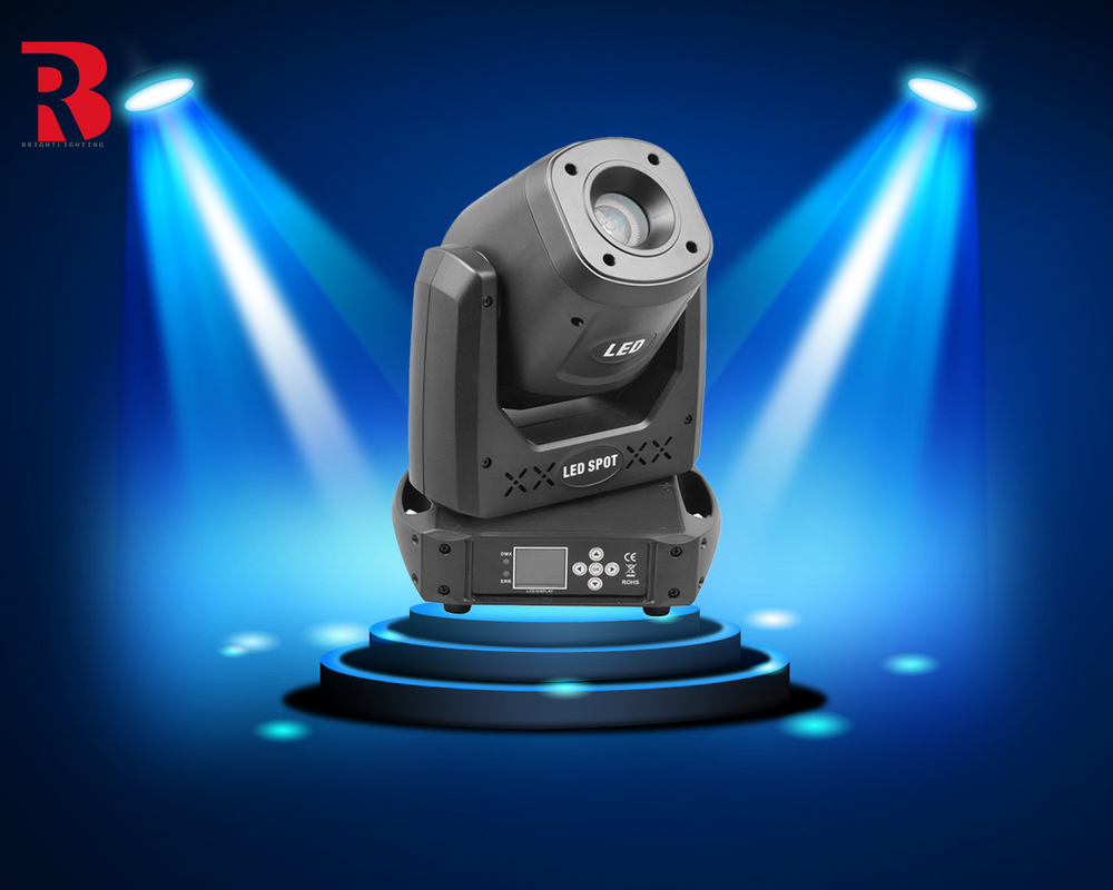 LED bewegende hoofd stage licht Wit 150W LED DMX High Performance Rotatie 5 Facet Prisma Auto Voor bruiloft feest bar