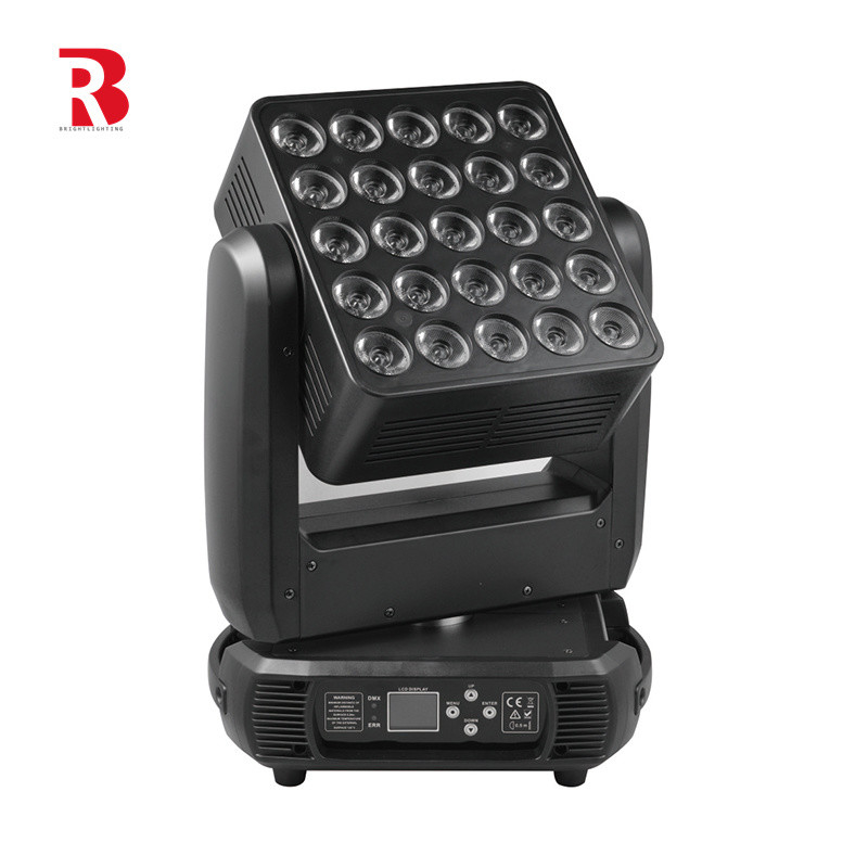 Dj 5x5 Dmx Led Matrix Light Oneindige rotatie Matrixstraal Pixel Bewegend hoofdlicht