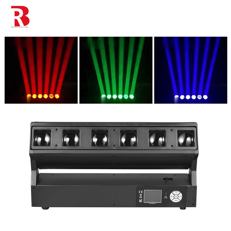 Bewegende koplamp voor barconcertfeest Zoompatroon scherp licht LED-spot
