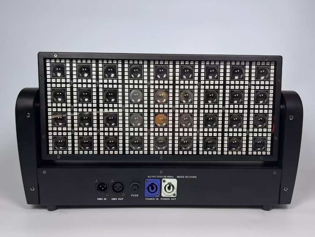 Professionele stagelamp RGB 36PCS bewegende kop storm straallamp fabrikanten