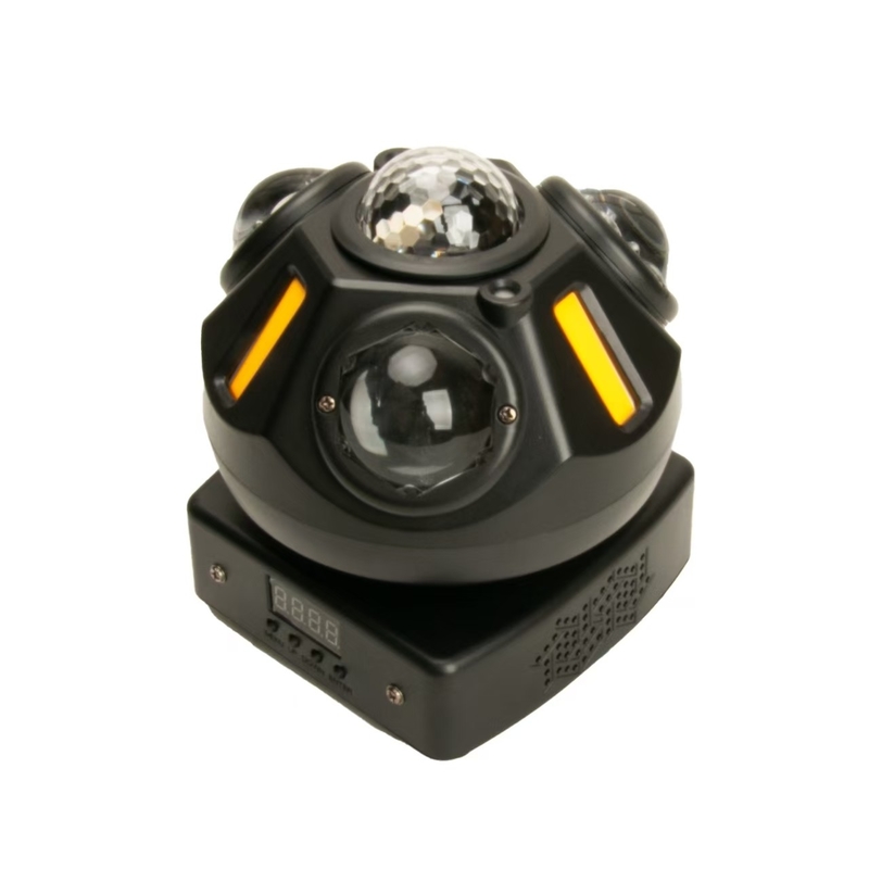 Magic Ball 3 In 1 Beam Strobe Pattern Light  3W White Light Beam Beads