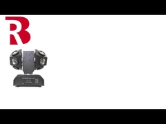 12pcs Double Twins Arm Beam Moving Head Light met Rode + Groene Laser