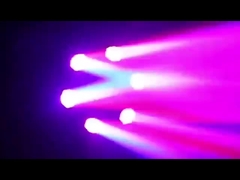 3in1 Laser Beeye Beam Moving Head Light 6 CREE 10W RGBW lampkralen