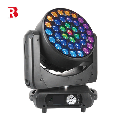 Evenement Dmx512 Indoor Strobe 37x15w 4-in-1 LED Zoom Wash Bewegende Hoofd Stage Light
