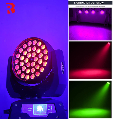 380W LED bewegende kop 36*10W RGBW 4-in1 Zoom And Beam Beeye Stage Light