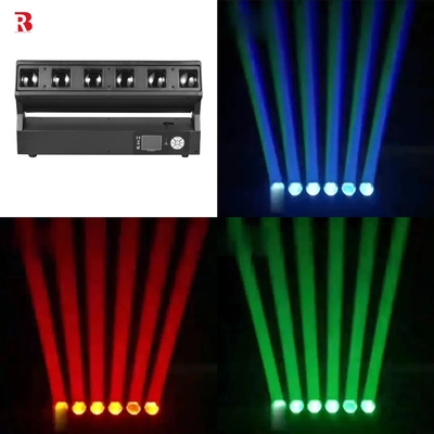 LED Pixel Zoom Bar 6pcs 40W RGBW 4-In-1 Was Zoom Stage Light Voor DJ Disco