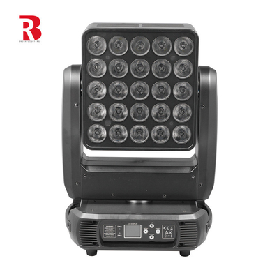 RGBW bewegende koplamp voor disco 5x5 Cree LED-matrixlamp