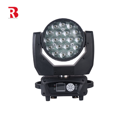Bewegend hoofdlamp 19x15w RGBW 4in1 voor stage bar disco bruiloft
