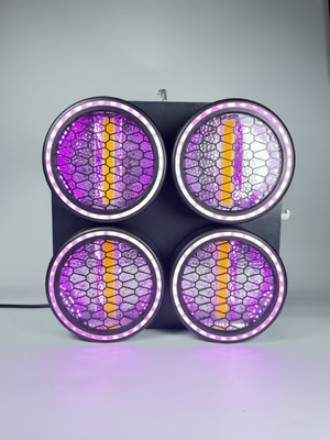 Bewegende koplamp Fabrikanten Retro 4 ogen Blinder RGB LED-kraal